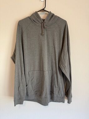 Duluth Trading Co No Fly Zone Hooded Pullover Sweatshirt